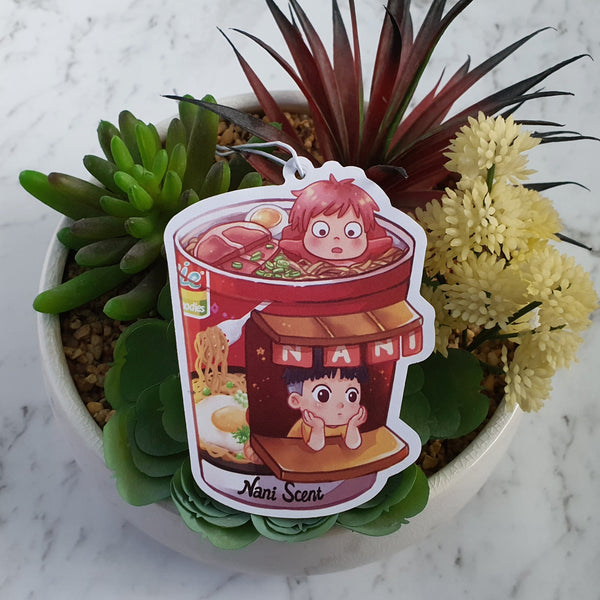 Anime Noodle Cup Air Freshener