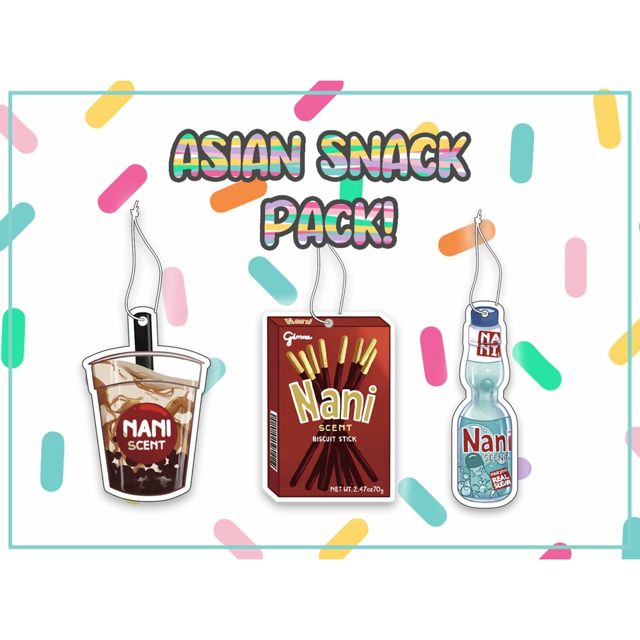 Asian Snack Pack Air Fresheners