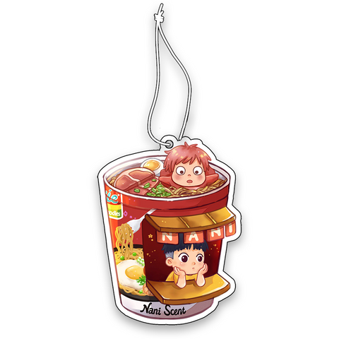 Anime Noodle Cup Air Freshener